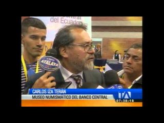 Banco Central presenta monedas conmemorativas en honor a la Tricolor