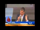 Presidente Correa inaugura ECU 911 en Riobamba