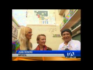 Tres bellos murales engalanan en el Centro histórico de Quito
