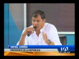 Presidente Correa pide auditoría para la empresa pública Tame