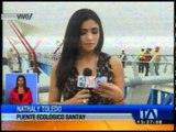 Presidente Correa inaugura puente que une a Guayaquil con la Isla Santay