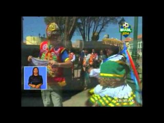 "Al mundial en bus": el equipo de Día a Día pasó por el Cuzco