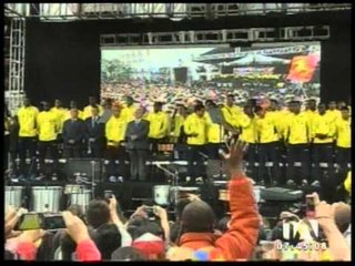 Cinco mil ecuatorianos acompañarán a la "Tri" en Brasil