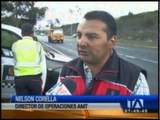 Los controles de velocidad continúan en Quito