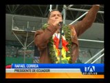 Presidente Correa asistió a la inauguración de la cumbre G77   China en Bolivia