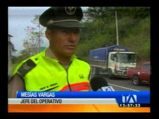 Autoridades detienen un camión que transportaba madera