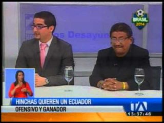 Los hinchas confían en la victoria de la "Tri"