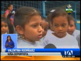 Los niños también pronostican el triunfo de la Tricolor