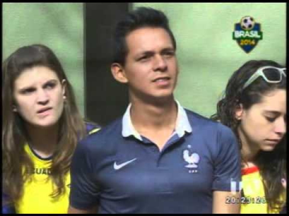 HInchas franceses en Ecuador vivieron con emoción el encuentro de su país ante la Tricolor