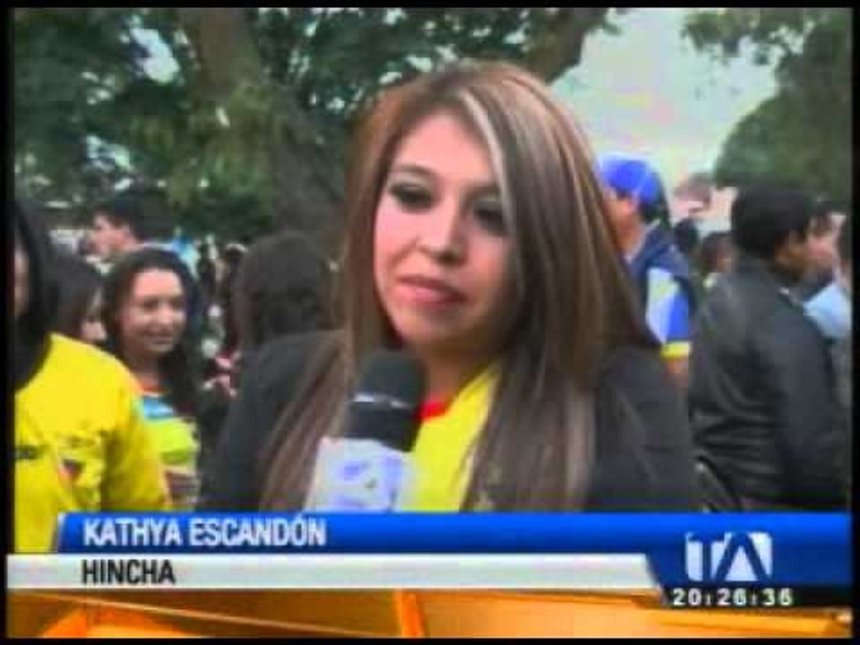Tristeza y resignación en hinchas ecuatorianos