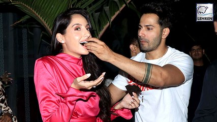 Nora Fatehi's Birthday Celebration With Varun Dhawan | Street Dancer 3