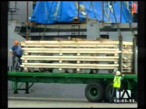 Llegó excavadora eléctrica para trabajos en minas San Francisco