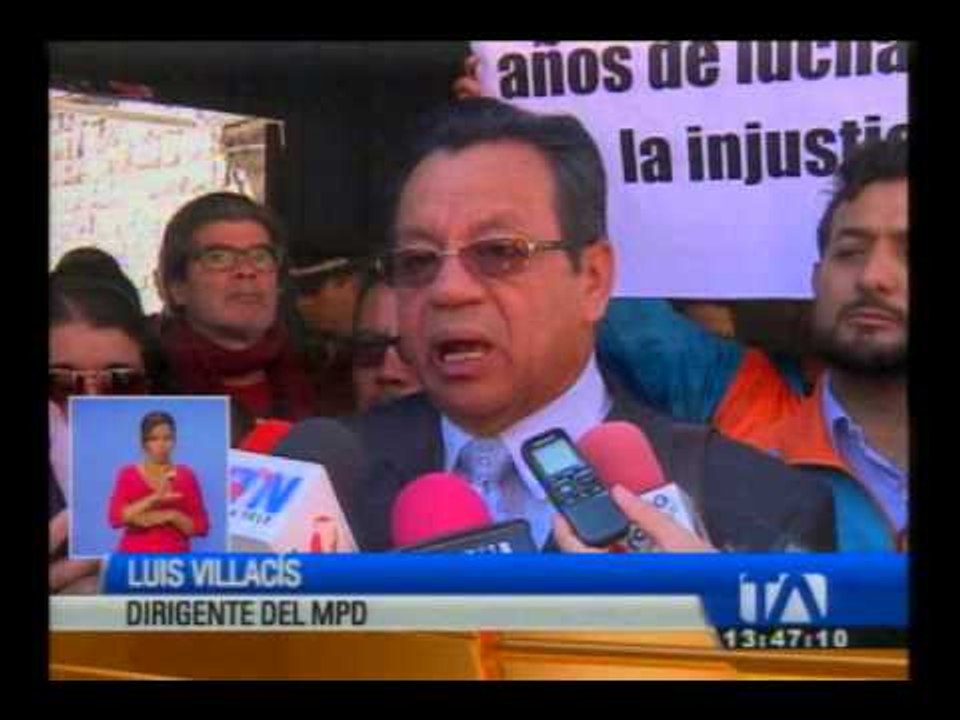 Organizaciones políticas interpondrán querellas legales