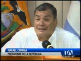 Correa da prioridad a la aprobación del Código Monetario