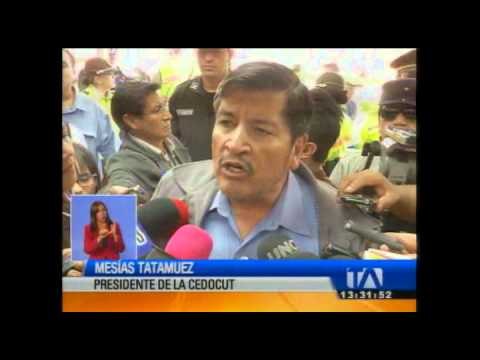 Obreros marchan en rechazo a las reformas constitucionales