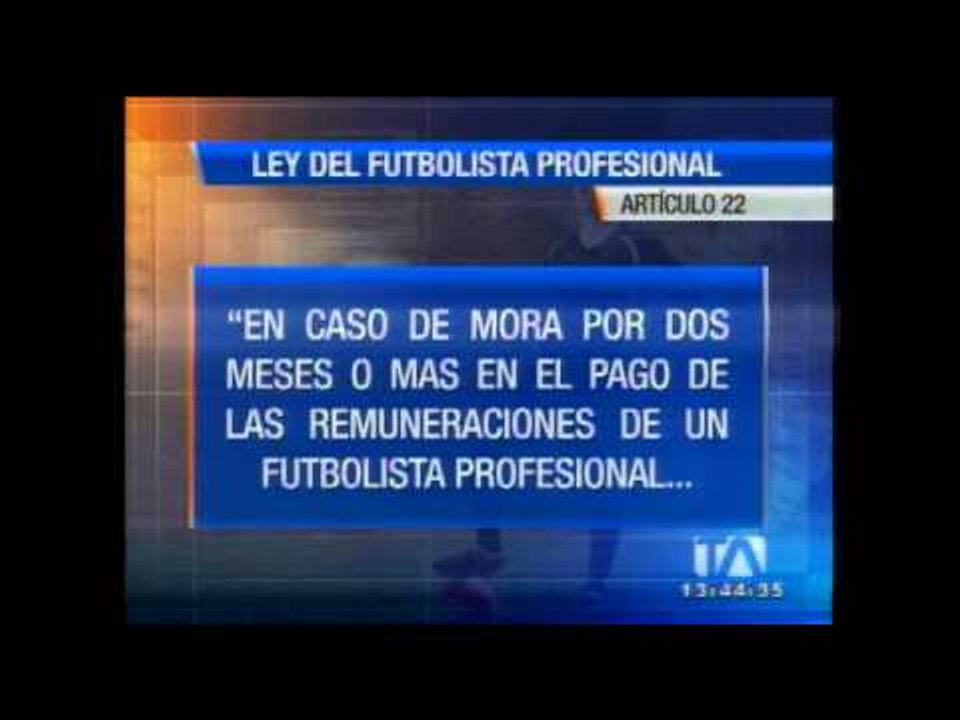 Ministerio de Relaciones Laborales inspecciona a clubes de fútbol