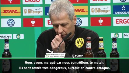 DFB-Pokal - Favre : "Le 3-3 ne doit jamais arriver"