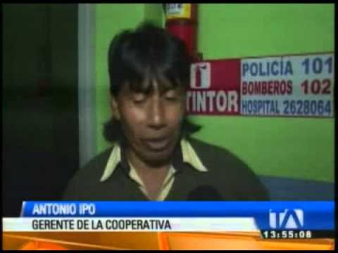 Asaltan cooperativa de ahorro en Riobamba