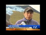 Incendio consume 700 hectáreas de vegetación en la laguna de Mojanda