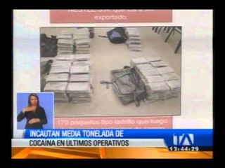 Incautan droga en Guayaquil