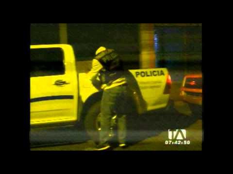 Policía decomisa droga líquida en Tulcán