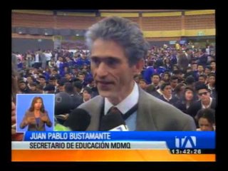 1600 estudiantes se graduaron con el sistema acelerado