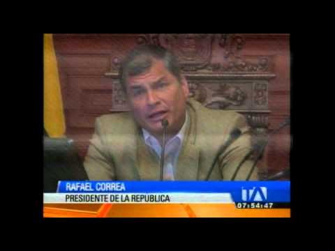 Presidente Correa se reunió con representantes de las empresas de telecomunicaciones