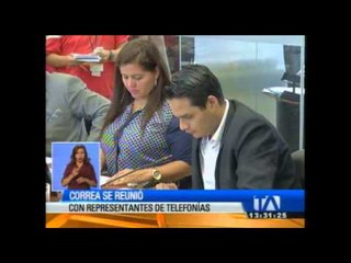 Magisterio, telefonías y banqueros esperan que correa acoja sus propuestas