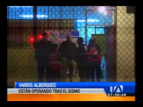 Varios albergues fueron habilitados tras el sismo en Quito