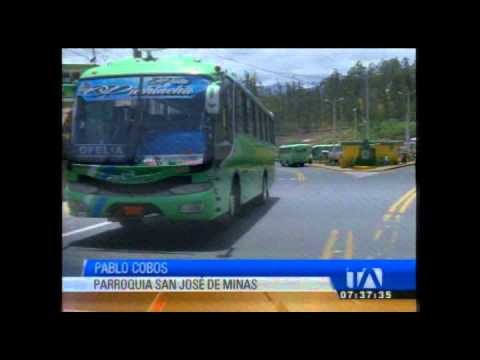 Moradores afectados por el cierre de la vía Calderón-Guayllabamba piden ayuda a las autoridades