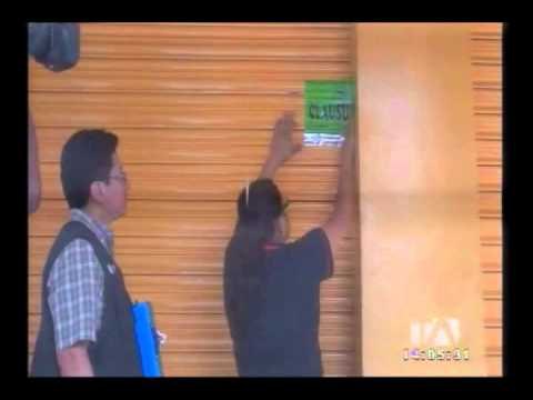 Autoridades clausuran locales insalubres en Quinindé