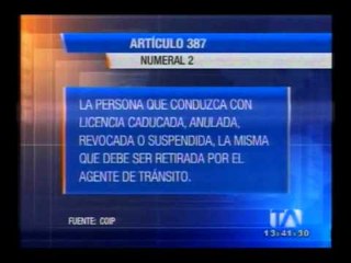 Se extiende el horario de atención en la Comisión de Tránsito del Ecuador