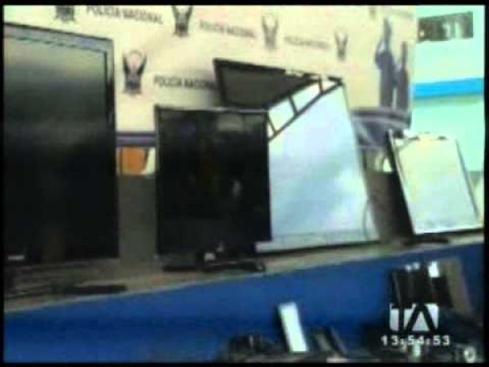 La Policía presentó evidencias recolectadas en los últimos operativos