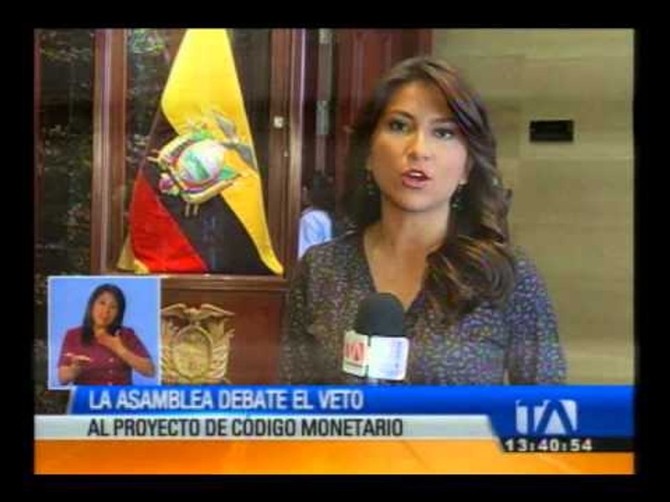 Asamblea Nacional se allana al veto presidencial del Código Monetario