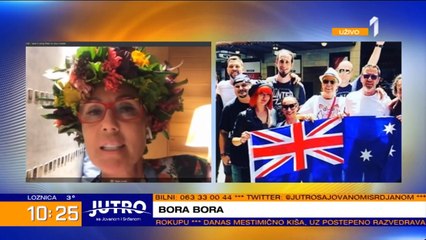 LEPA BRENA SE UKLJUČILA U JUTARNJI SA BORA BORE: Pevačica plivala sa smrtonosnim ražama!