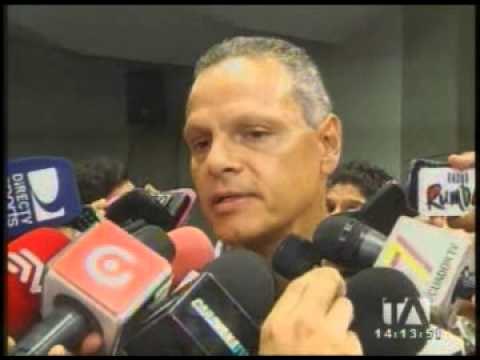 Paz: Estamos preocupados por el fútbol ecuatoriano