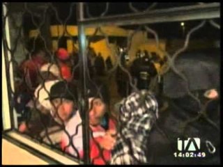 Agentes de la policía fueron detenidos en Cotopaxi