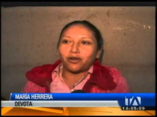 Peregrinos llegaron al santuario de la Virgen del Guayco