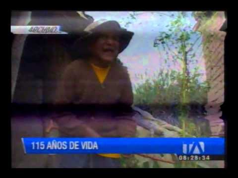 Conozca al hombre más longevo del Ecuador