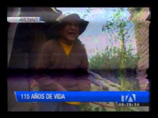 Conozca al hombre más longevo del Ecuador