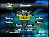 Selección ecuatoriana femenina de fútbol debuta este jueves