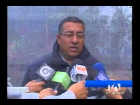 Incendio forestal consumen varias hectáreas de bosque en Latacunga