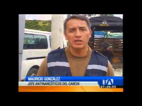 Policía halla droga camuflada en un compresor