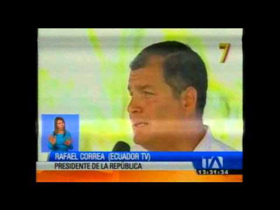 Correa exhorta a los ciudadanos a salir a las calles este miércoles