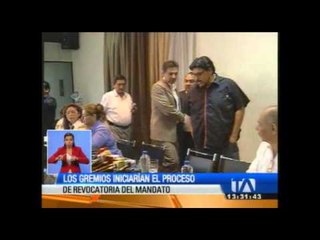 Transportistas advierten con iniciar un proceso de revocatoria del mandato al alcalde Nebot