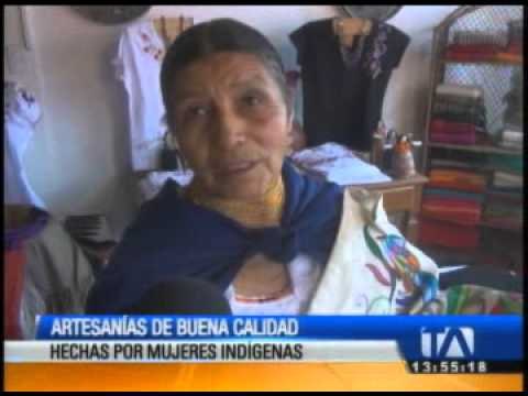 Emprendedoras indígenesas confeccionan artesanías de alta calidad