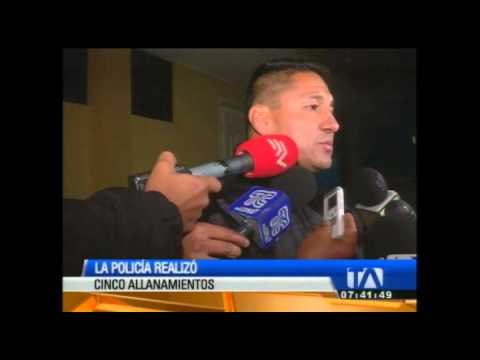 Policía halla droga y armas en allanamientos en Quito