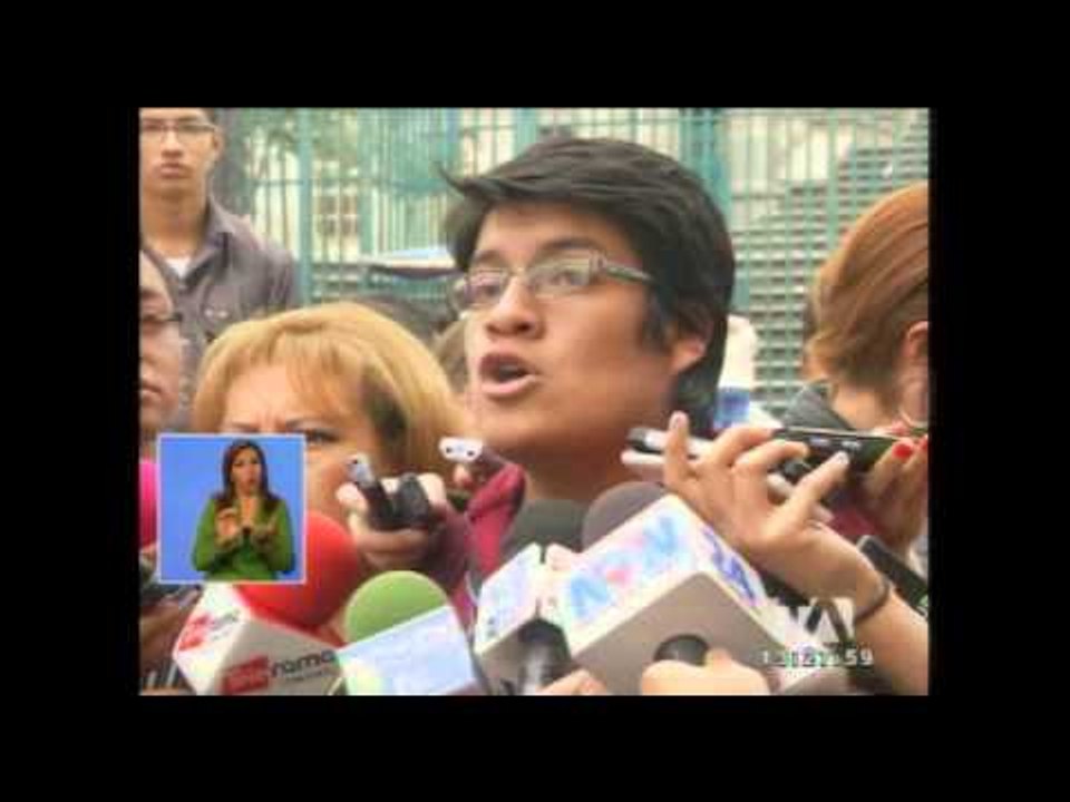 Profesores denuncian montaje de material explosivo