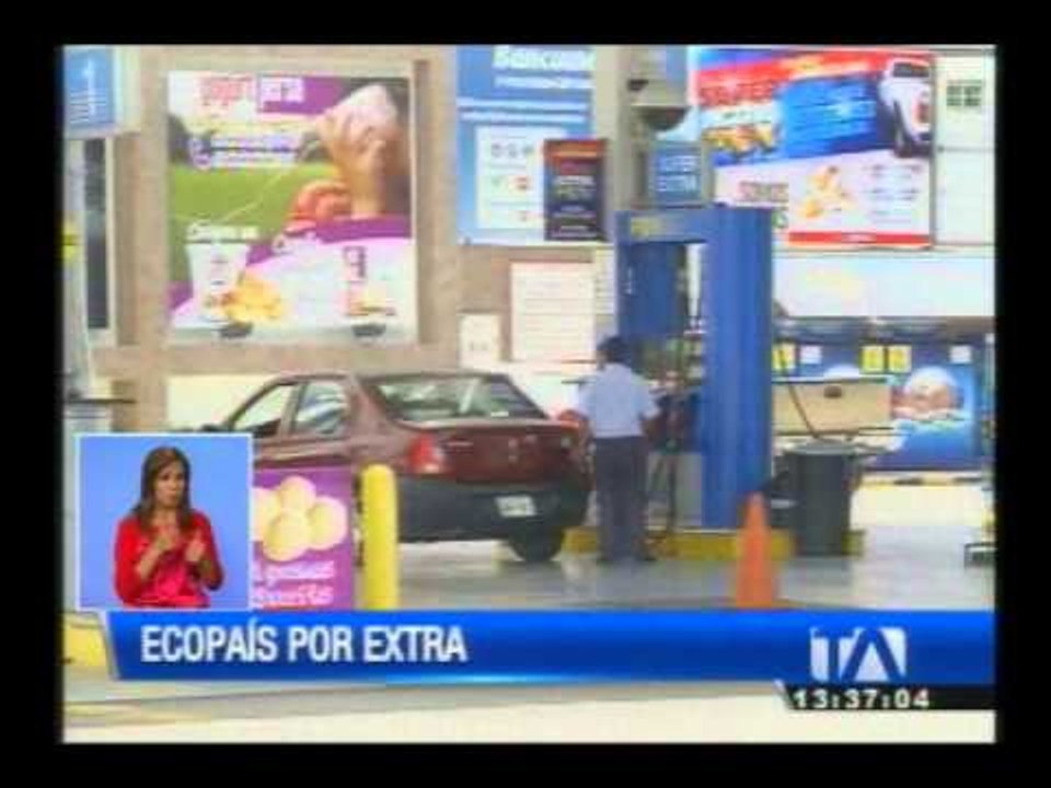 Gasolina Ecopaís sustituye a Extra