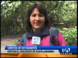 Estudiantes de Latacunga visitaron el zoológico de Guayllabamba